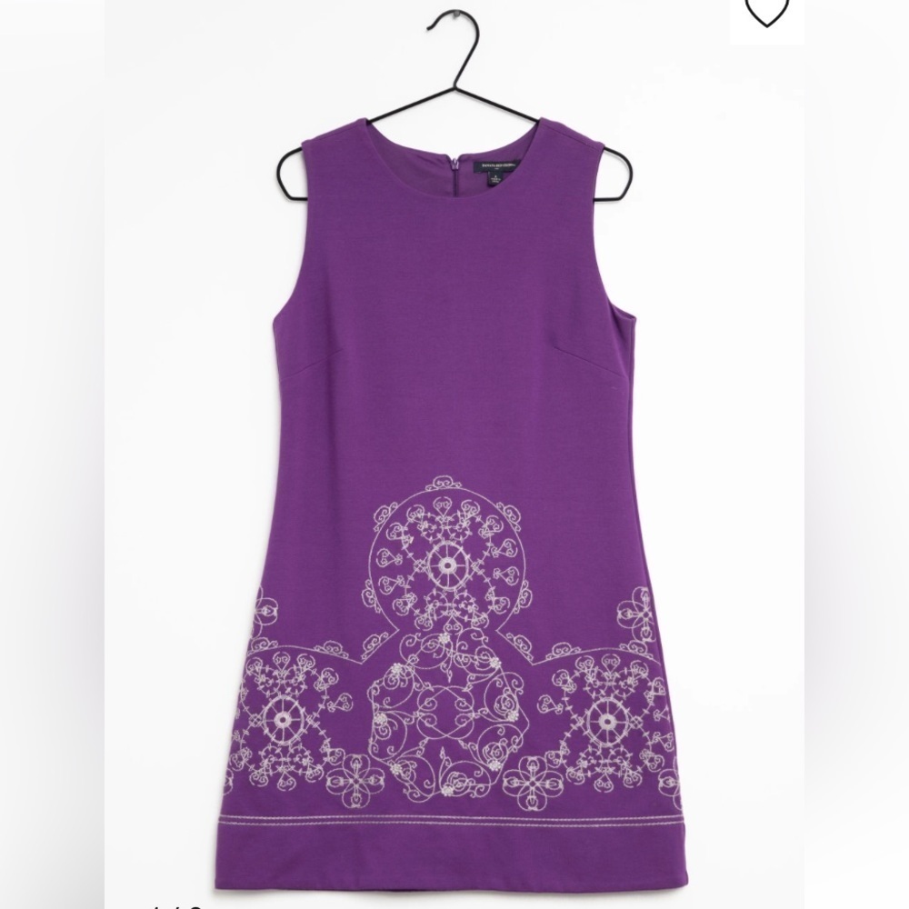 BANANA REPUBLIC PURPLE DRESS - Size 6
